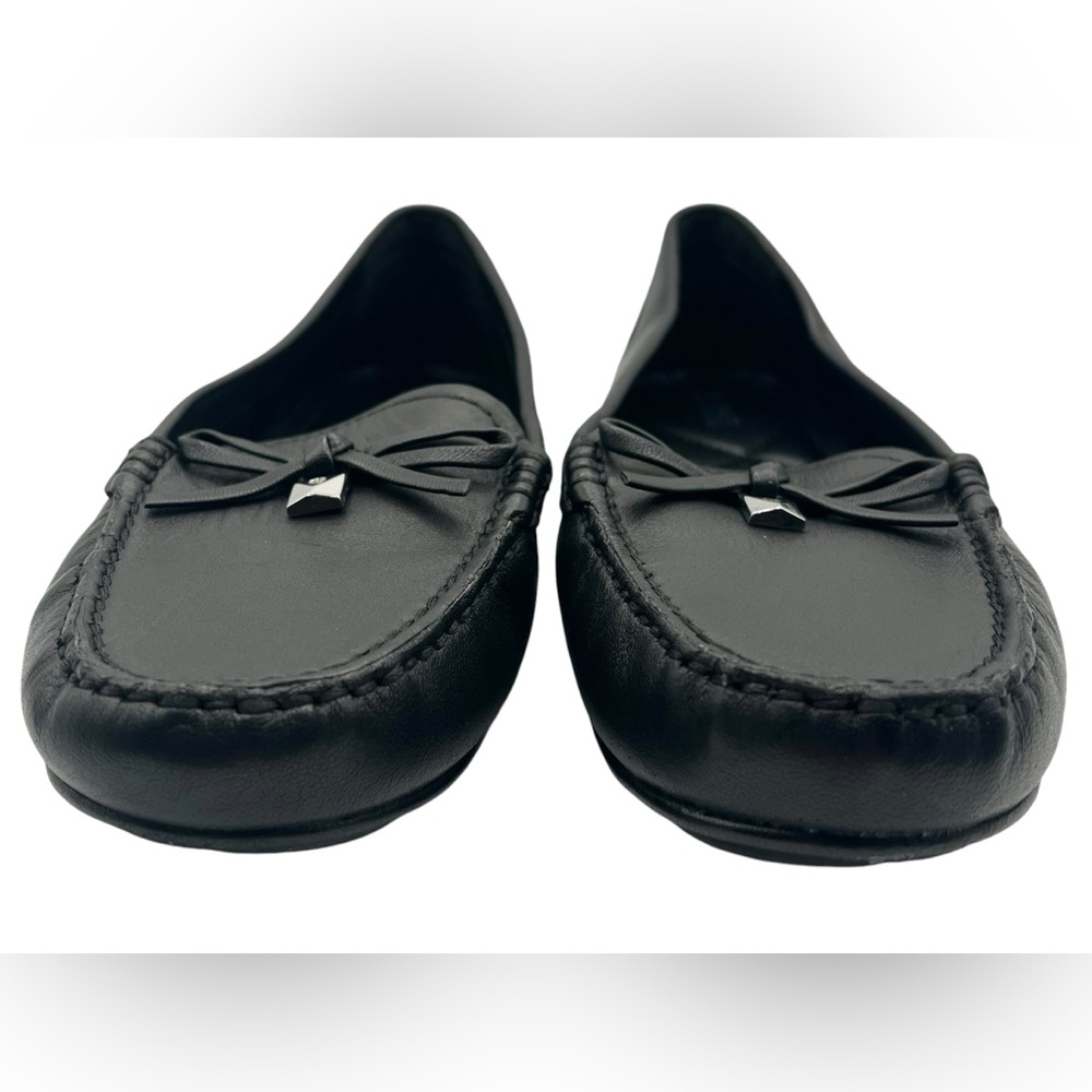 Michael Kors Women’s Black Juliette leather loafers women’s 6.5M - Picture 4 of 10